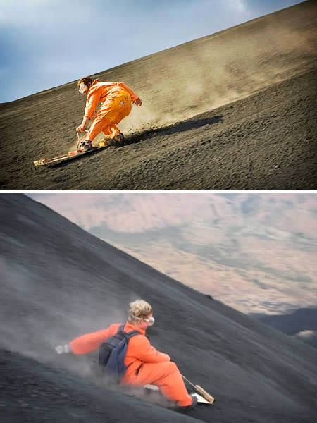 盘点10大疯狂极限运动：火山滑板和鳄鱼蹦极